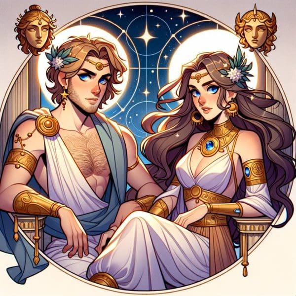 Eros Sextile Vesta: Harmonious Devotion and Sacrifice