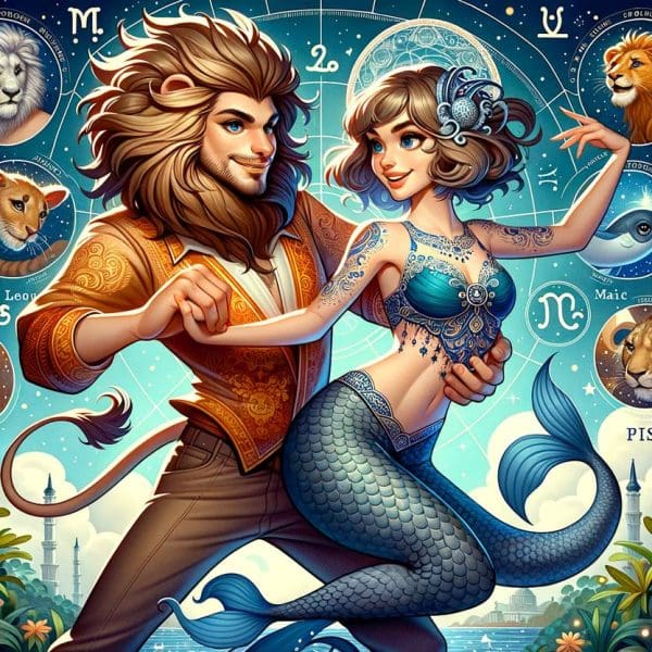 Fantasy and Reality: Leo and Pisces Love Compatibility Explored