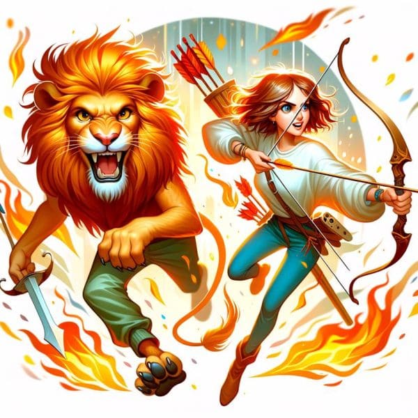 Fiery Passion: Leo and Sagittarius Love Compatibility Analyzed