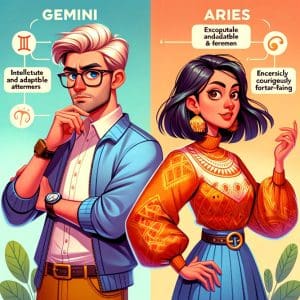 Gemini and Aries Love Compatibility: Exploring the Dynamics of Fire and Air