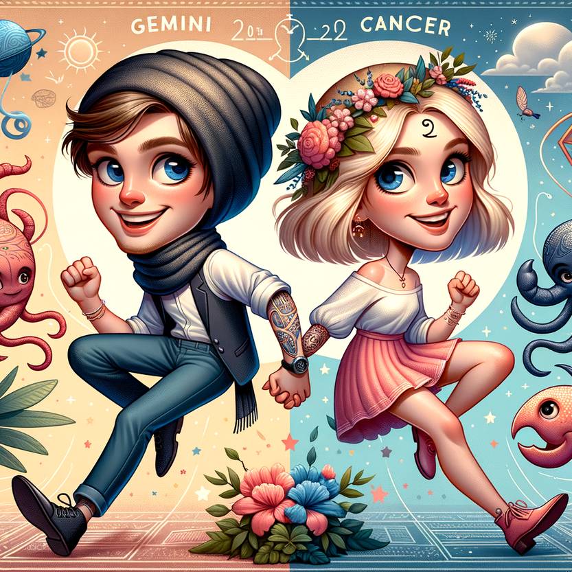 Gemini and Cancer Love Compatibility: Nurturing the Emotional Bond