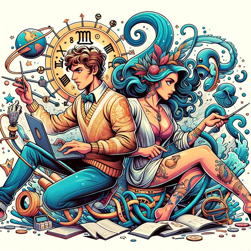 Gemini and Pisces Love Compatibility: Blending Reality with Fantasy