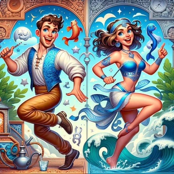 Gemini and Pisces Love Compatibility: Navigating Fantasy and Reality