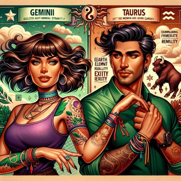 Gemini and Taurus Love Compatibility: Bridging Earth and Air