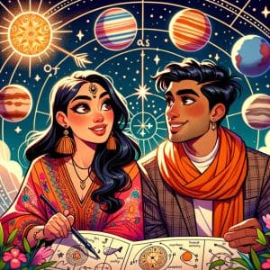 Identifying Transits and Progressions Indicating New Love in Astrology
