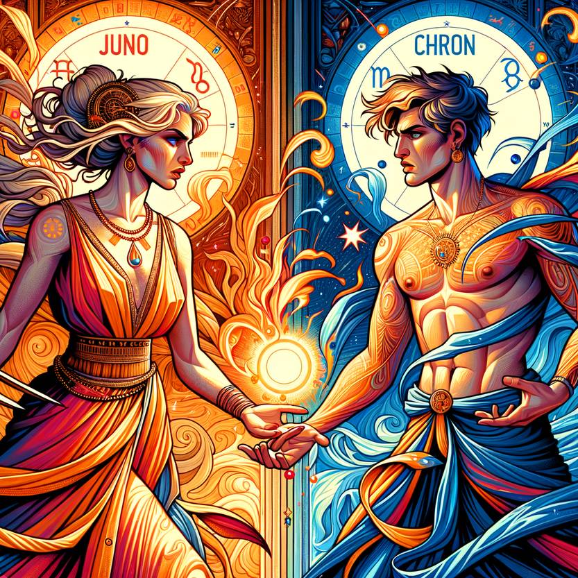 Juno Conjunct Chiron: Healing Through Relationship Dynamics