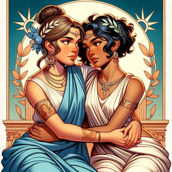 Juno Sextile Venus: Harmony and Pleasure in Relationships