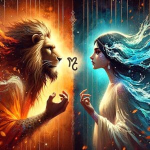 Leo and Aquarius Love Compatibility: Bridging Fire and Air