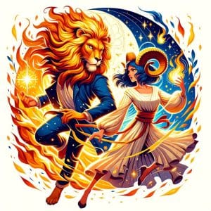 Leo and Aries Love Compatibility: A Fireworks Display of Passion