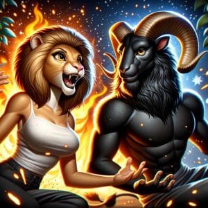 Leo and Aries Love Compatibility: A Fireworks Display of Passion