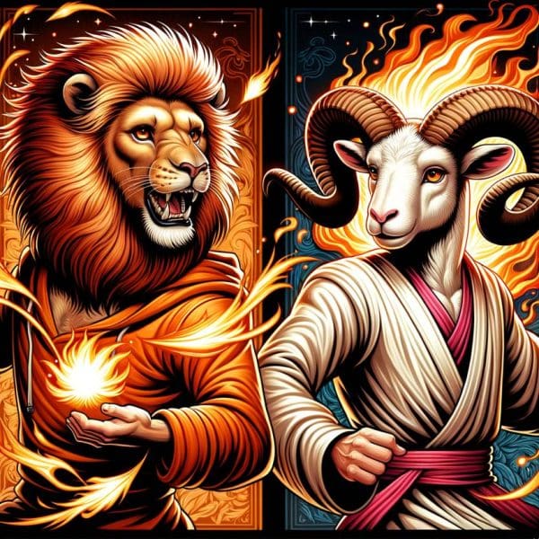 Leo and Aries Love Compatibility: Fueling the Fire of Passion