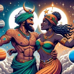 Neptune Trine Mars in Synastry: Harmonizing Dreams and Action