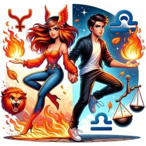 Passionate Encounters: Aries and Libra Love Compatibility