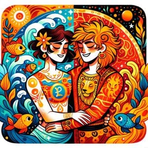 Pisces Dreamer Meets Leo Leader: Love Compatibility Explored