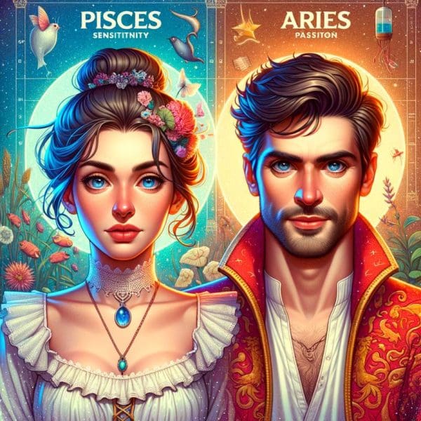 Pisces Men with Aries Venus: Celestial Insights into Relationship Behavior
