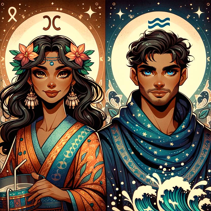 Pisces and Aquarius Love: Bridging Imagination and Reality