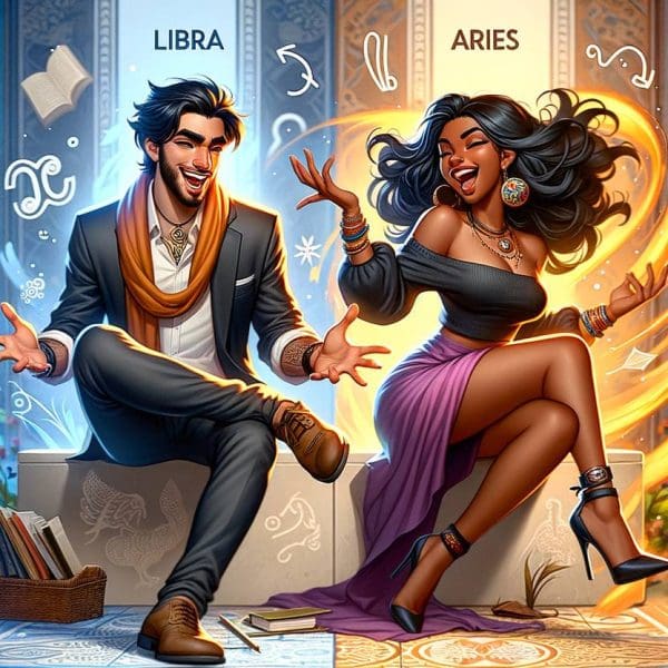 Soulmates or Struggles? Libra and Aries Love Compatibility