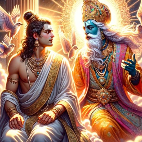 Story of Shani (Saturn) and His Guru