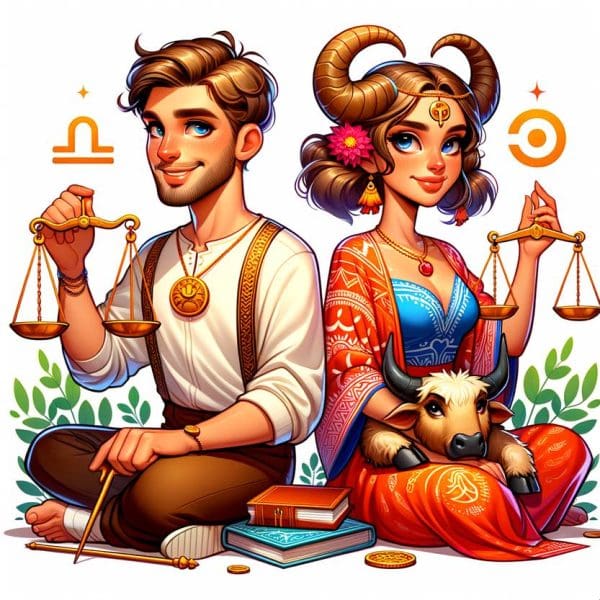 Sun in Libra, Moon in Taurus Compatibility: Harmony and Stability