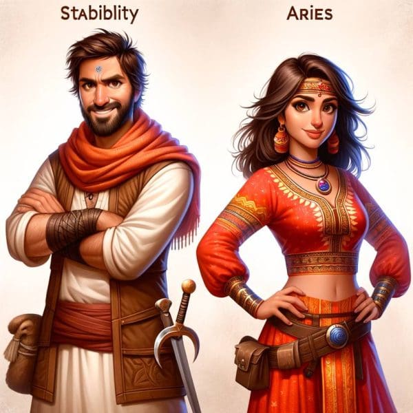 Sun in Taurus, Moon in Aries Compatibility: Stability and Initiative