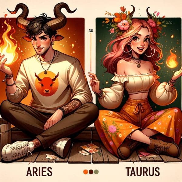 Taurus and Aries Love Matches: Igniting Passion with Stability