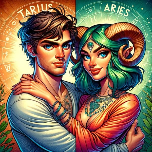 Taurus and Aries Love Matches: Navigating Differences with Love