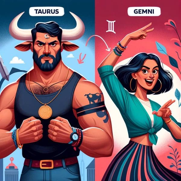 Taurus and Gemini Love Compatibility: Bridging Stability and Flexibility