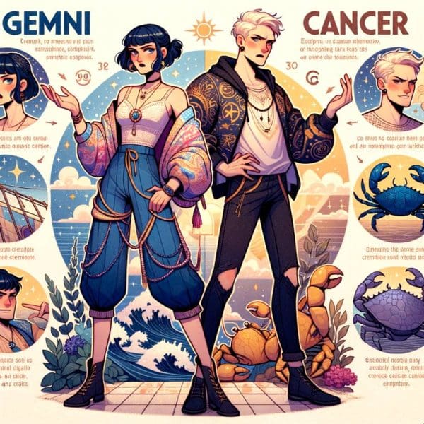 The Cosmic Connection: Gemini and Cancer Love Compatibility