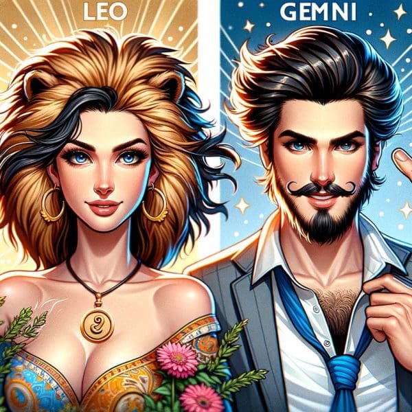 The Drama of Love: Leo and Gemini Love Compatibility Explored