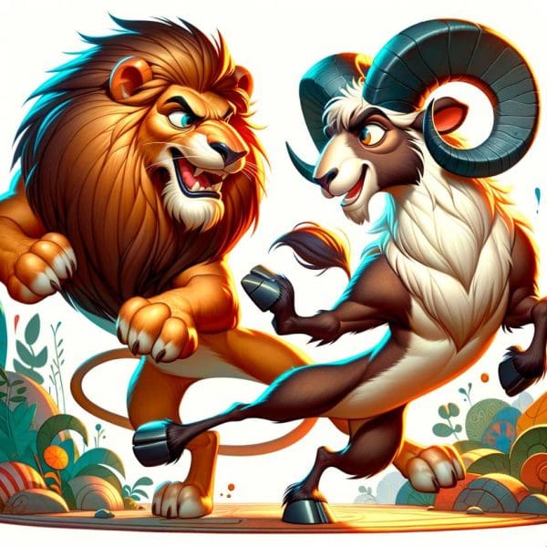 The Lion and the Ram: Leo and Aries Love Compatibility