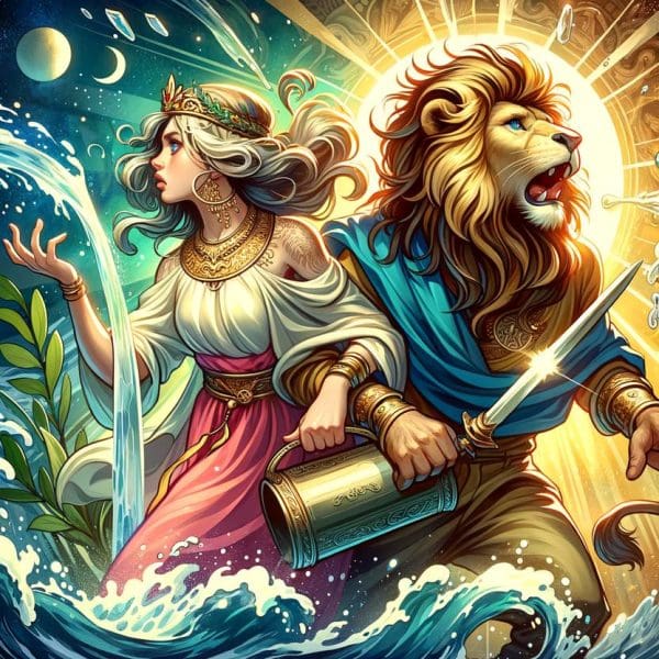 The Lion and the Water Bearer: Leo and Aquarius Love Compatibility