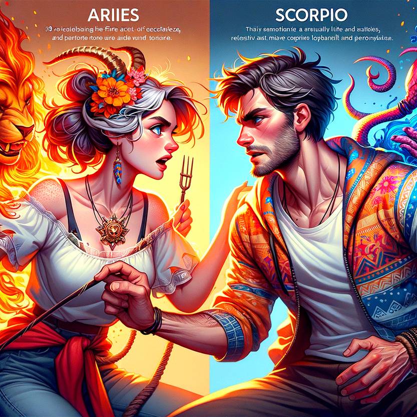 The Magnetic Attraction: Aries and Scorpio Love Compatibility