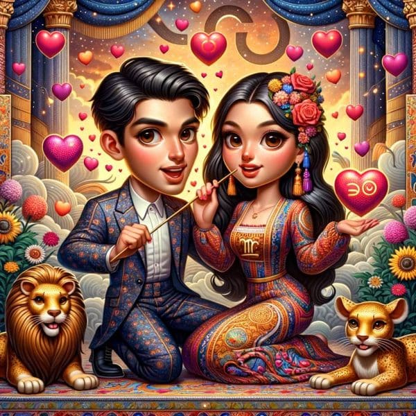 The Royal Romance: Libra and Leo Love Compatibility