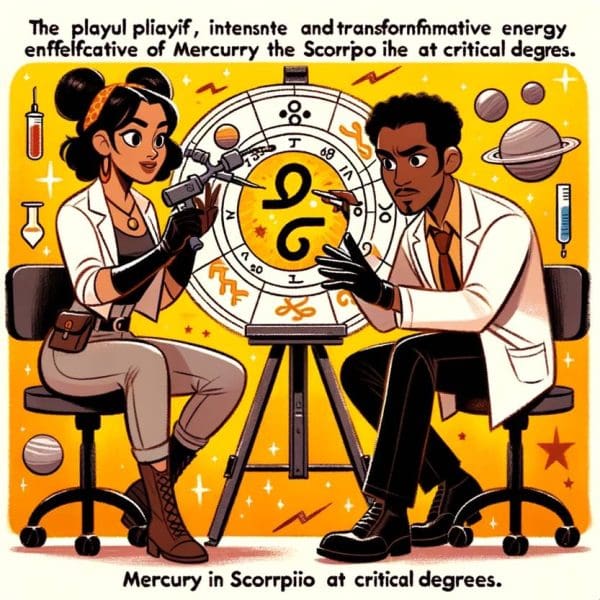 The Significance of Critical Degrees: Mercury in Scorpio