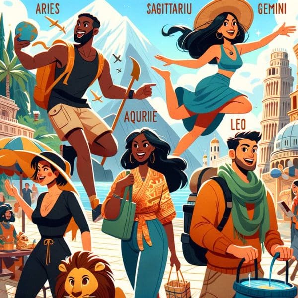 Top 5 Zodiac Signs Who Love to Travel