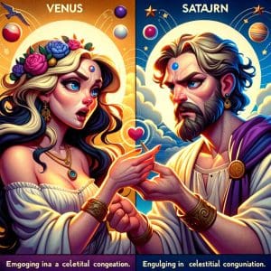 Venus Conjunct Saturn: Influence on Personal Values and Relationships