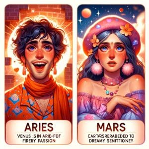 Venus in Aries, Mars in Pisces Compatibility: Understanding Emotions and Dreams