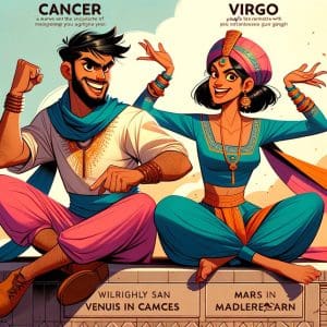 Venus in Cancer, Mars in Virgo Compatibility: Nurturing Love and Practicality