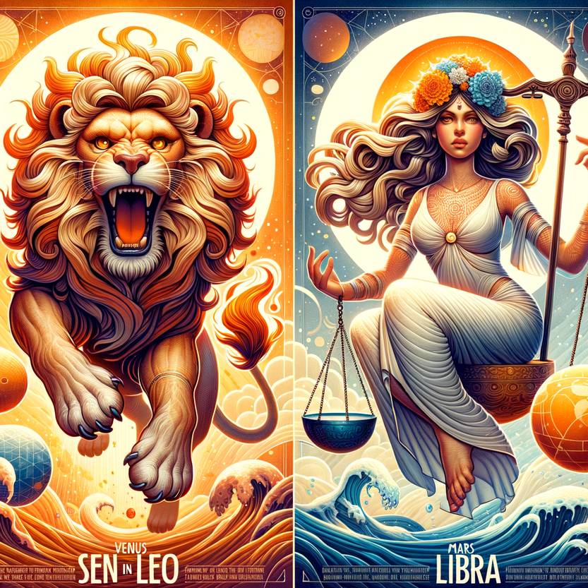 Venus in Leo, Mars in Libra Compatibility: Balancing Passion and Harmony