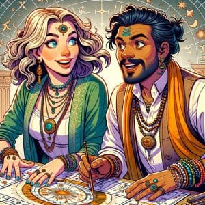 Astrological Insights: Understanding Synastry in a Cross-Cultural Relationship