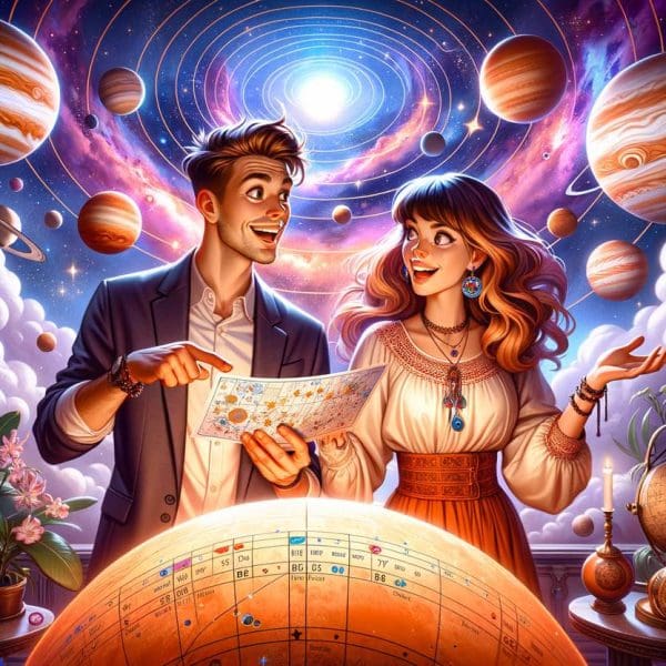 How Do Outer Planets Influence Compatibility in Synastry?