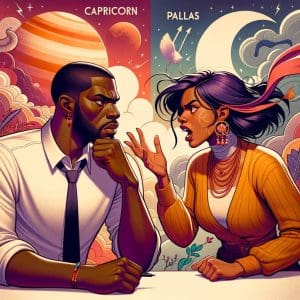 Mystical Connections: Exploring Pluto in Capricorn Trine Pallas in Synastry