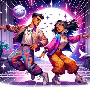 The Cosmic Dance: Pluto in Sagittarius Harmonizing with Ascendant in Libra