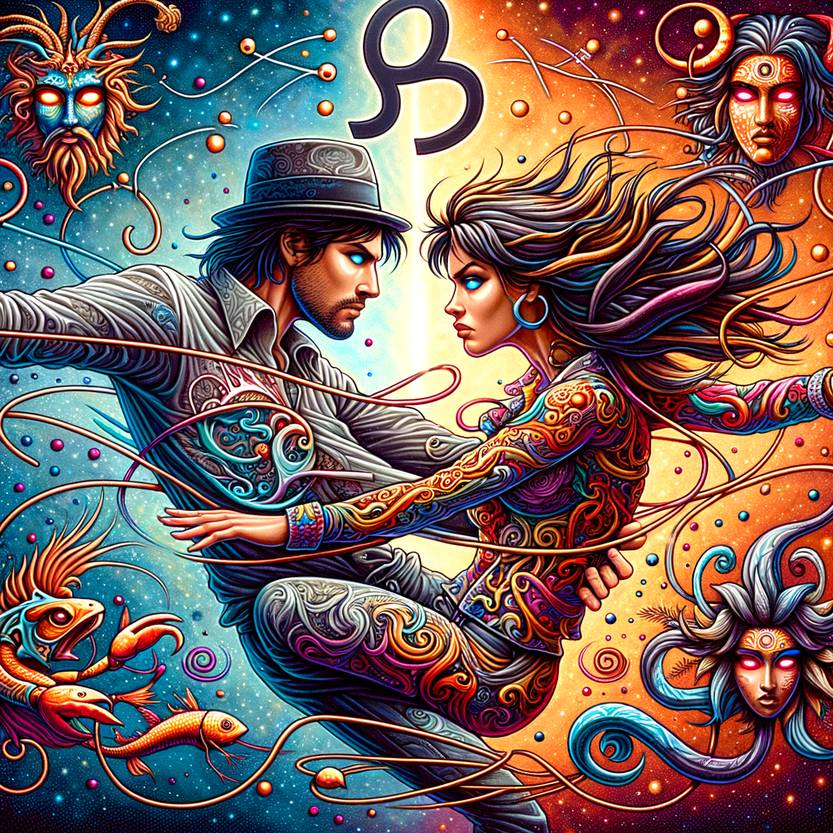 The Cosmic Dance: Understanding Scorpio-Pholus Opposition in Synastry