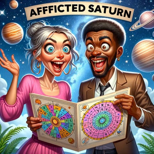 Unraveling the Mystery: Interpreting Afflicted Saturn in Astrology