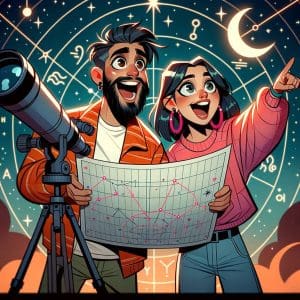 Unveiling Rare Cosmic Alignments: A Curious Look into Unique Astrological Angles