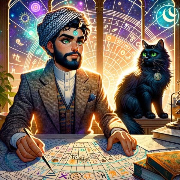 Unveiling the Cosmic Connection: Cats and Astrologers Explore the Mystical Bond