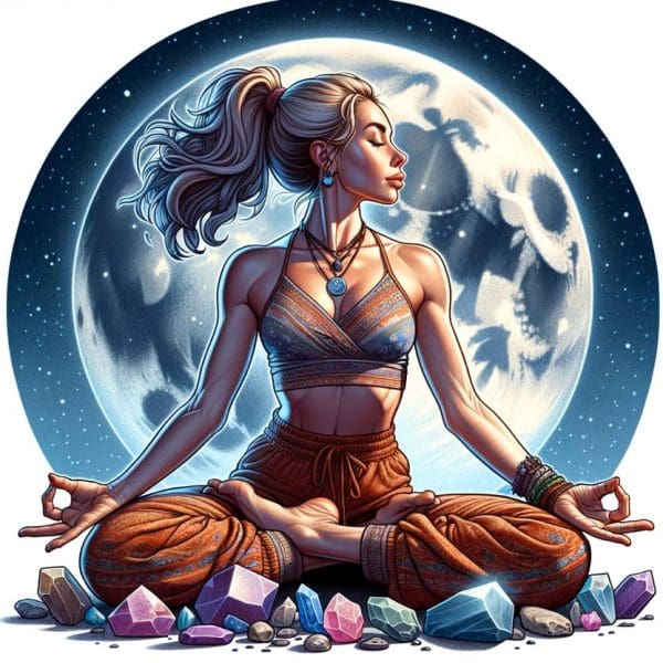 What Are the Best Healing Techniques for Females with Moon Afflictions?