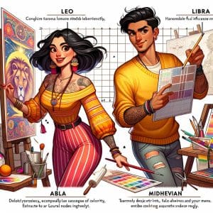 What Is the Impact of Leo Lunar Node vs Libra Midheaven in Synastry on Destiny and Social Harmony?