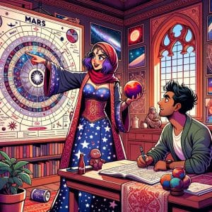 What Is the Impact of Unaspected Mars on Relationship Dynamics in Astrology?